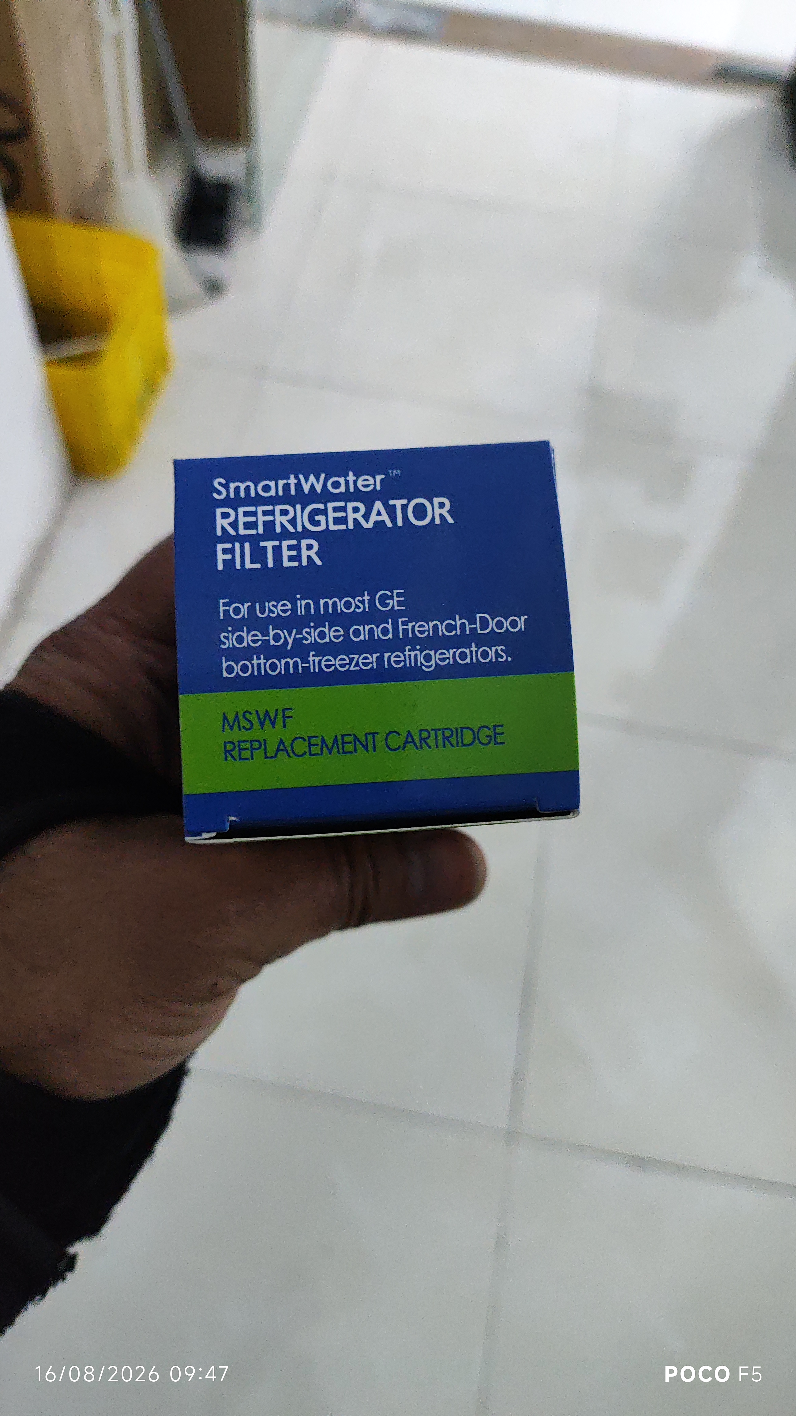 فیلتر یخچال موشکی سفید جنرال (SMART WATER)