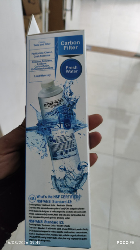 فیلتر یخچال مدل haf-cin/exp