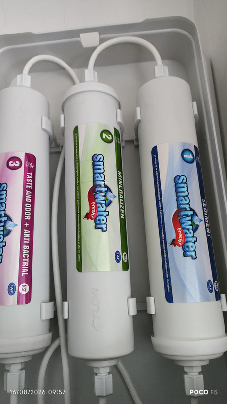 فیلتراسیون سه مرحله ای (مدل SMART WATER)